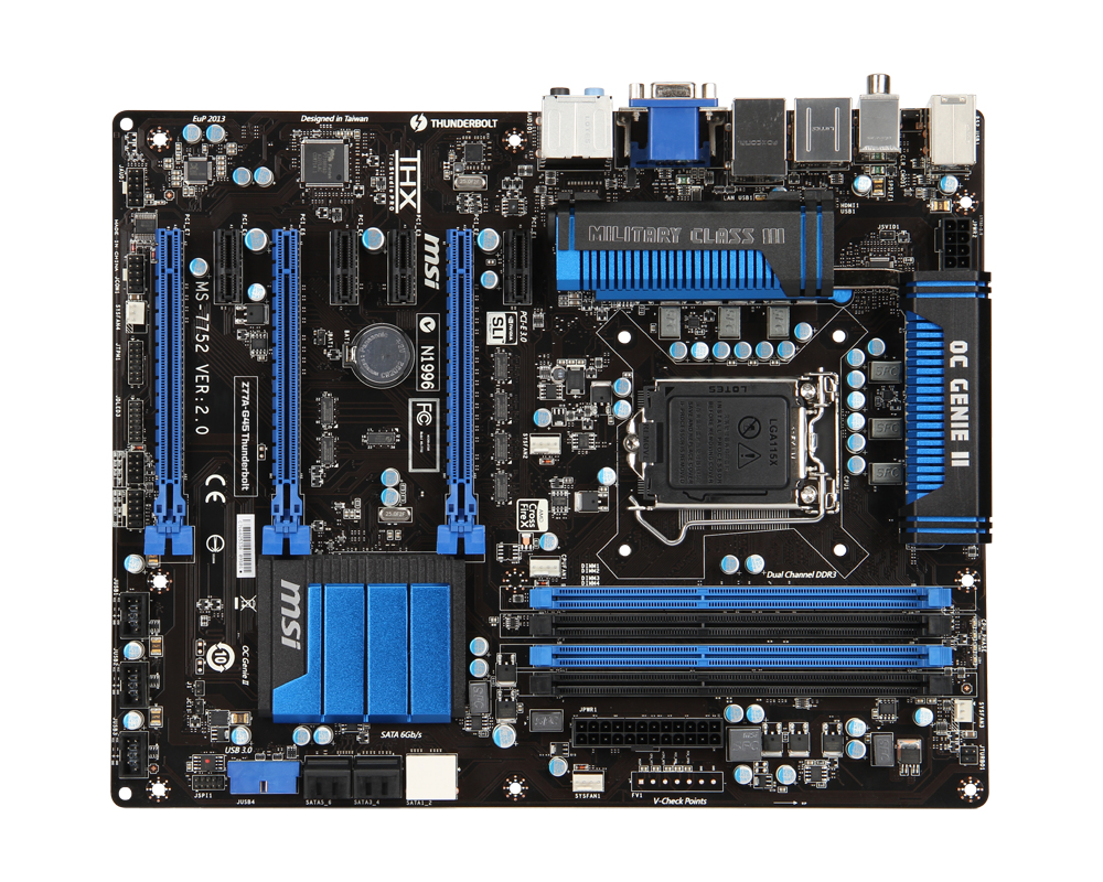 MSI Z77A-G45 Thunderbolt – image 2