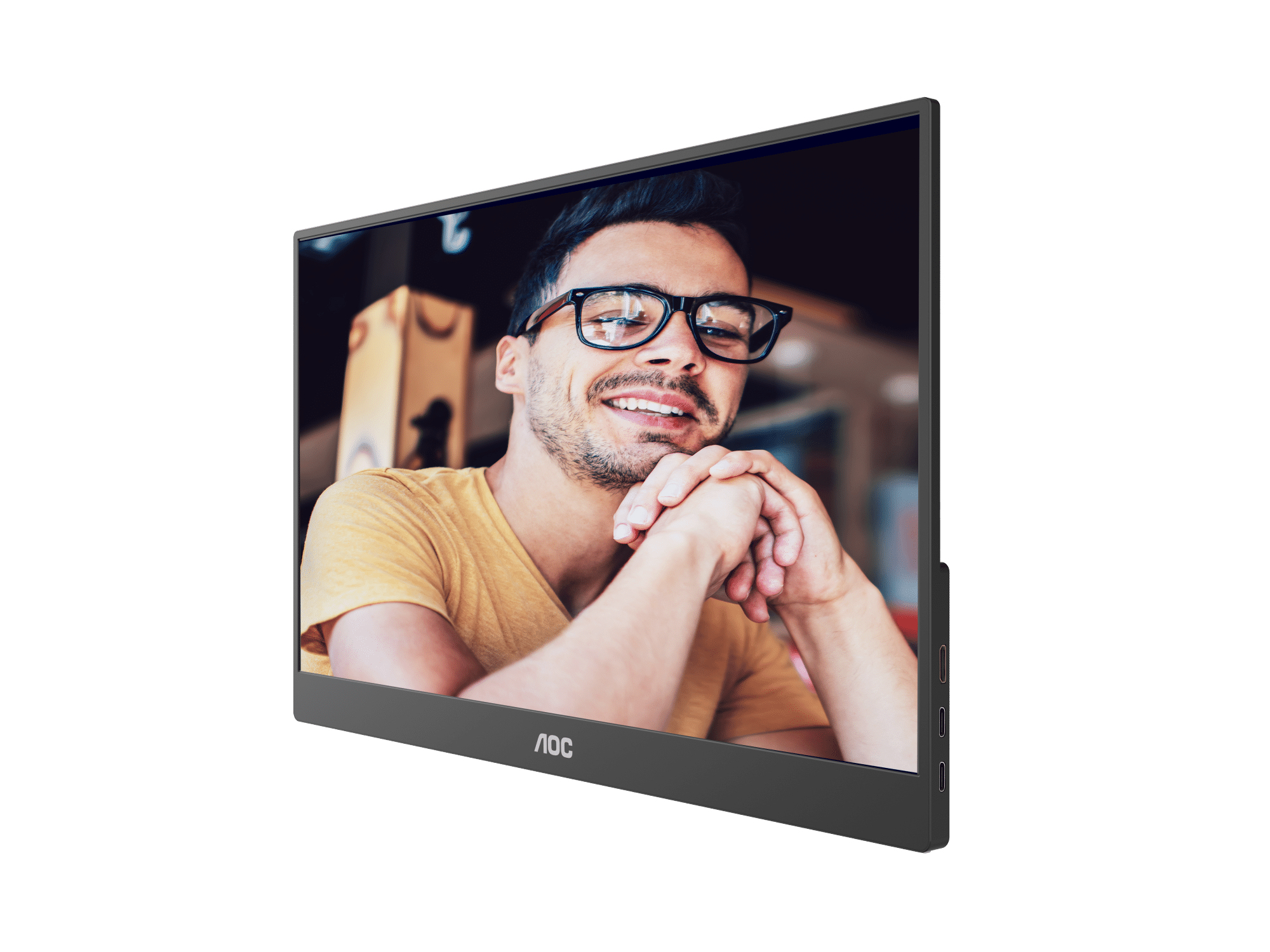 AOC 16T10/75 portable TV/monitor Portable monitor Black – image 5