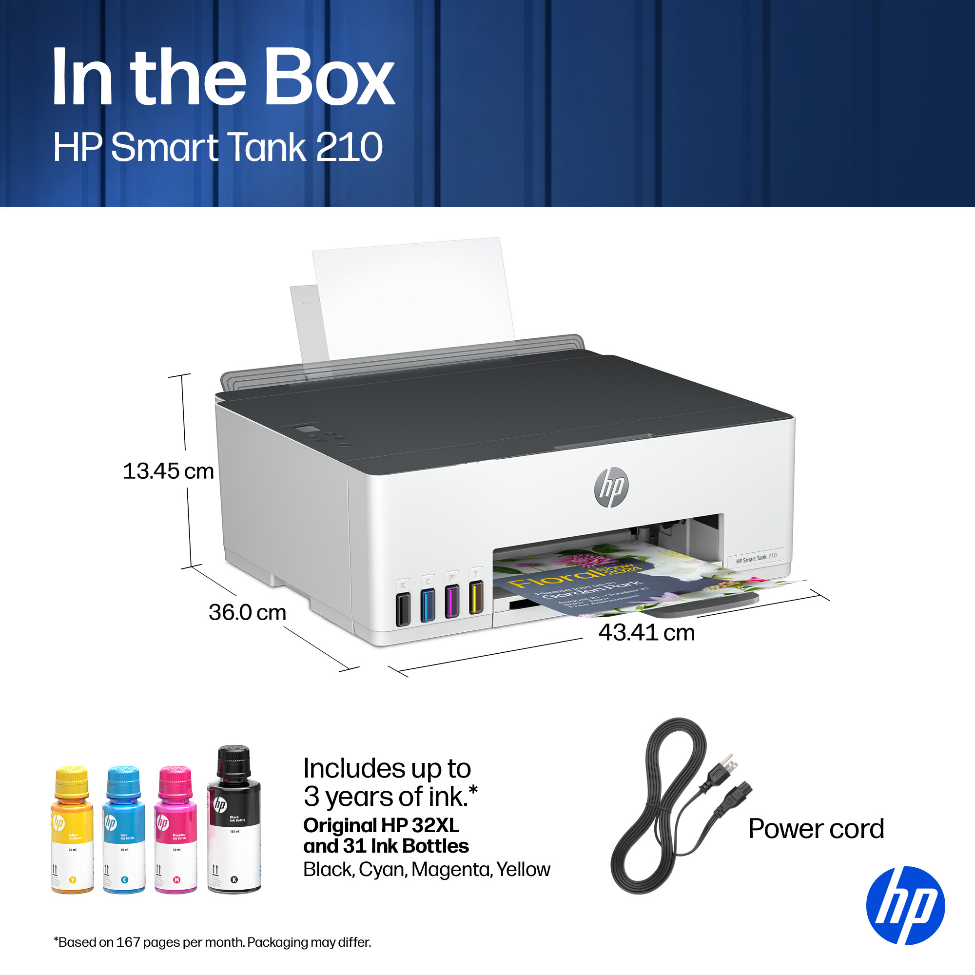 HP Smart Tank 210 Printer – image 3