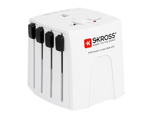 Microconnect PETRAVEL52 mobile device charger Universal White AC Indoor