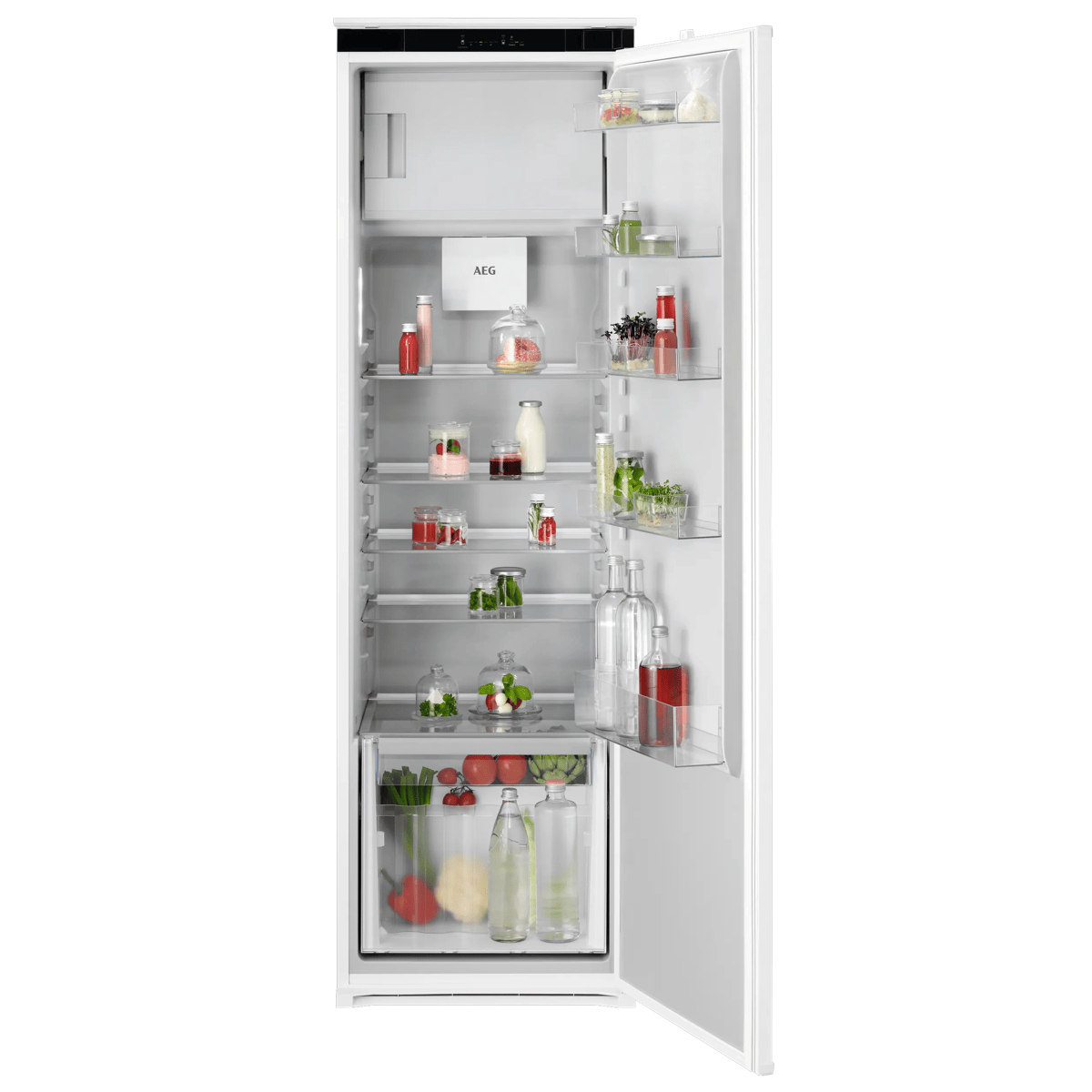 AEG NSF7D181ES combi-fridge Built-in