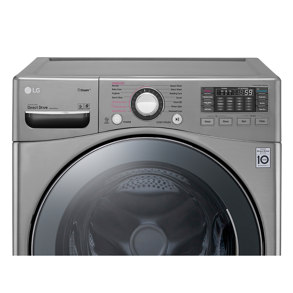 LG F2K2CHK2T washer dryer Freestanding Front-load Graphite – image 9