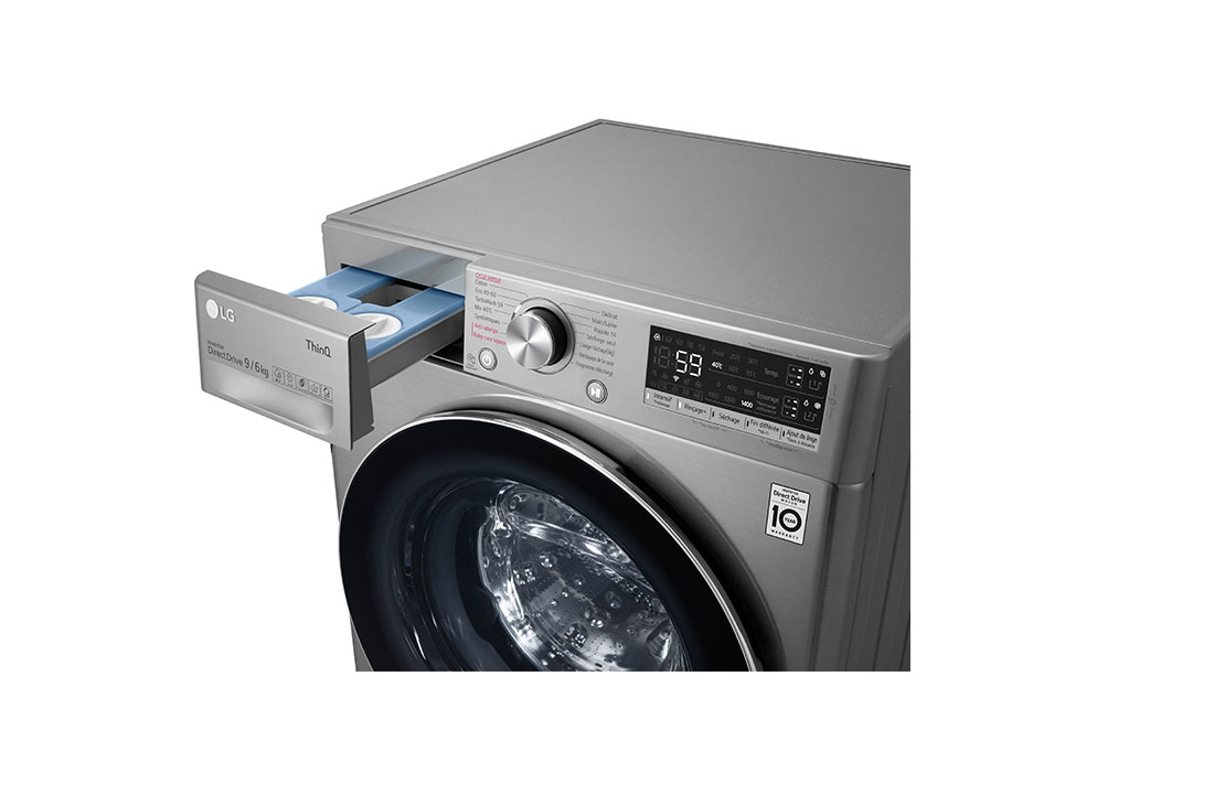 LG F964V52IRSA washer dryer Freestanding Front-load Stainless steel – image 5
