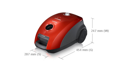 Samsung SC5666 3.5 L Cylinder vacuum Dry 1800 W Dust bag – image 5