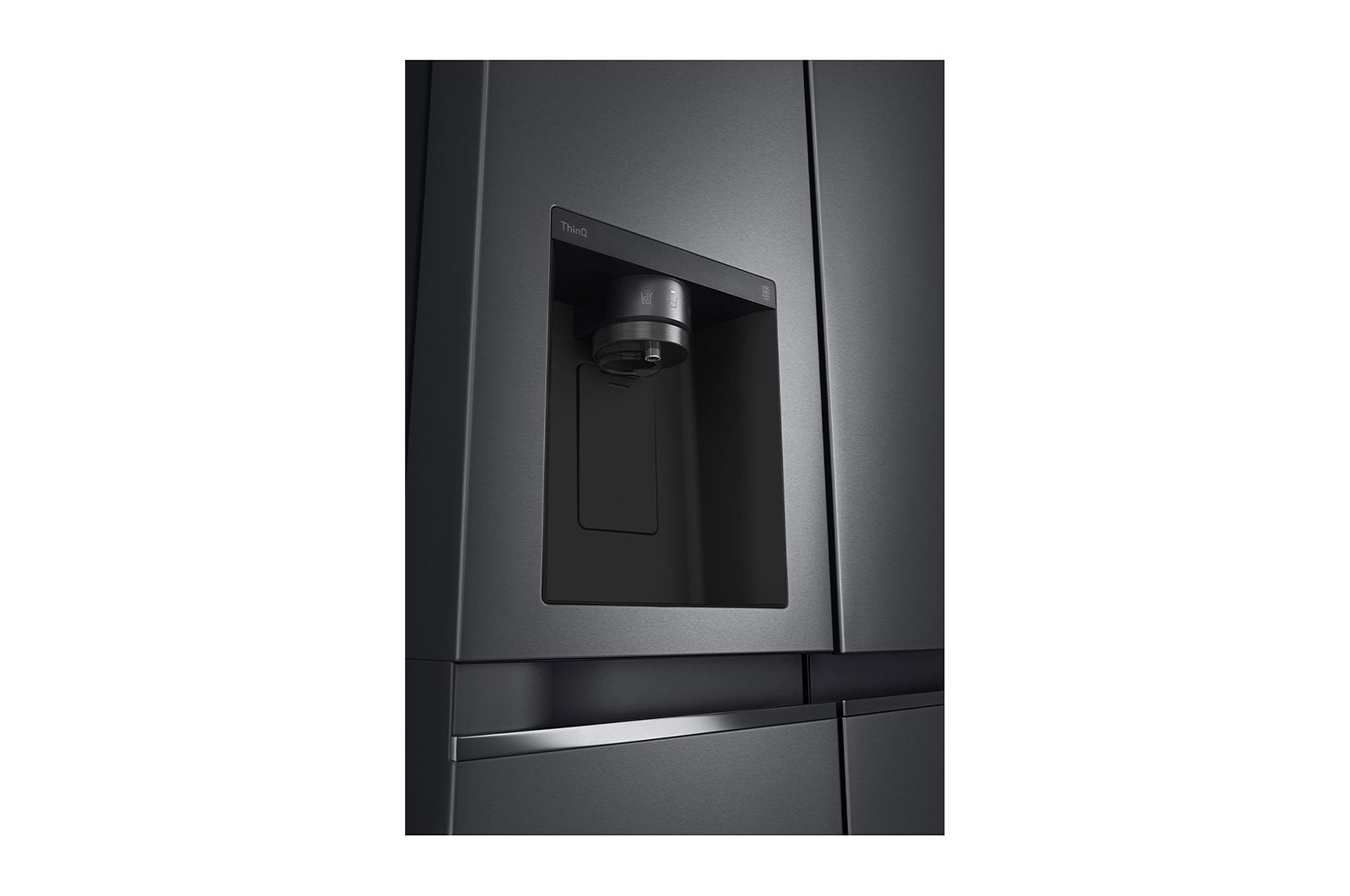 LG GSLV71MCLE side-by-side refrigerator Freestanding – image 6