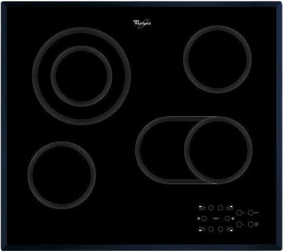Whirlpool AKT819BA hob Black Built-in Ceramic hob 4 zone(s)