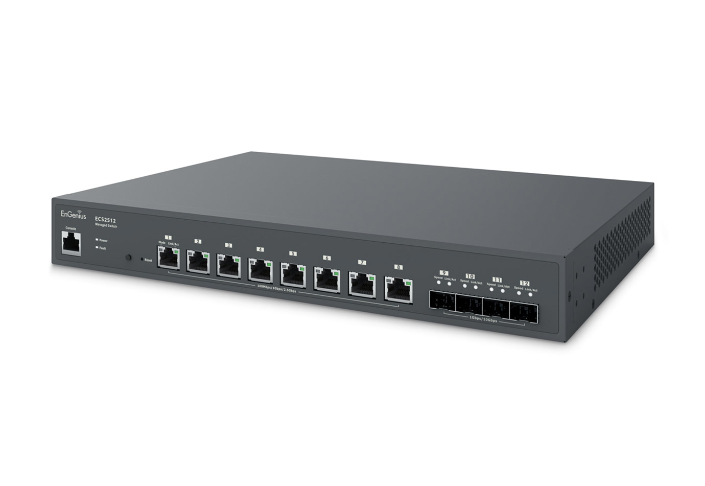 EnGenius Cloud Managed Switch 8-port 2.5GbE 4xSFP+ L2+ 13i – image 4