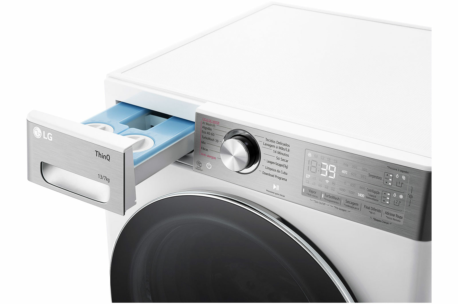 LG F4DR9537S2W washer dryer Freestanding Front-load White – image 5