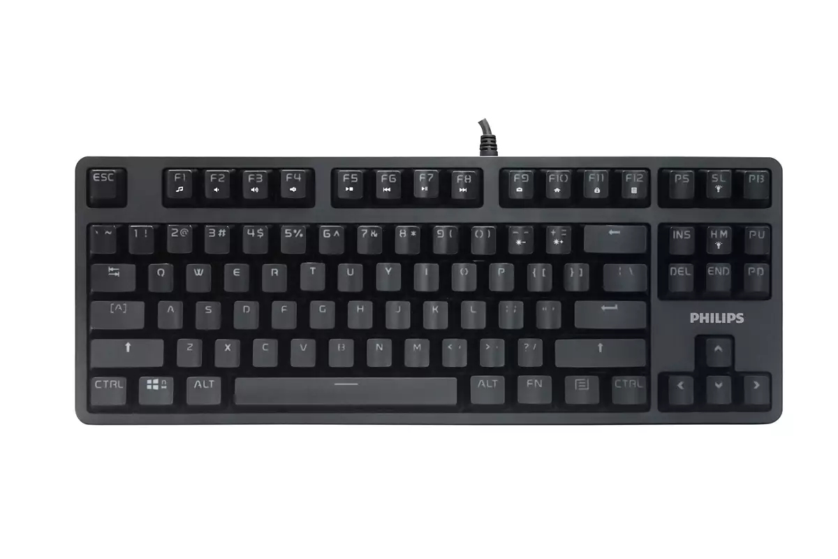 Philips SPK8601BQNC/93 keyboard Gaming USB Black