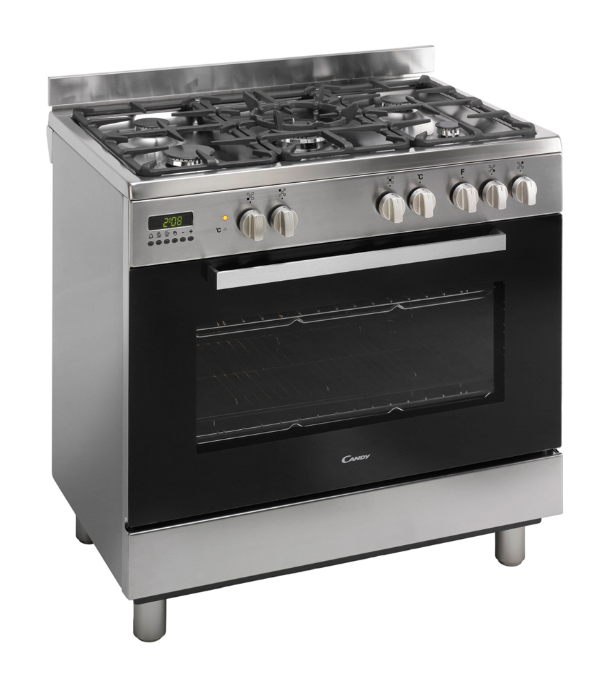 Candy CCG9M52PX Freestanding cooker Electric Gas Black, Stainless steel – image 2