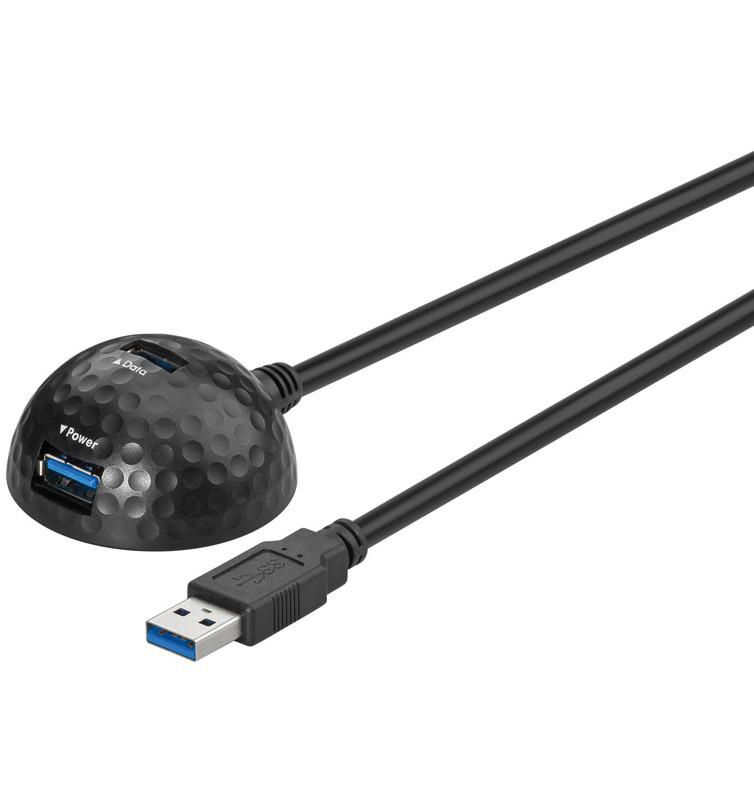 Microconnect USB3.0AAFD1.5 interface hub Black