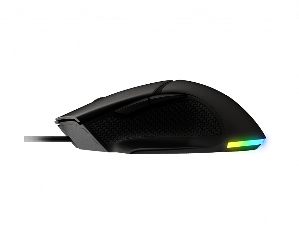 MSI CLUTCH GM20 ELITE Optical Gaming Mouse '6400 DPI Optical Sensor, 6 Programmable button, Dual-Zone RGB, Ergonomic design, OMRON Switch with 20+ Million Click – image 3