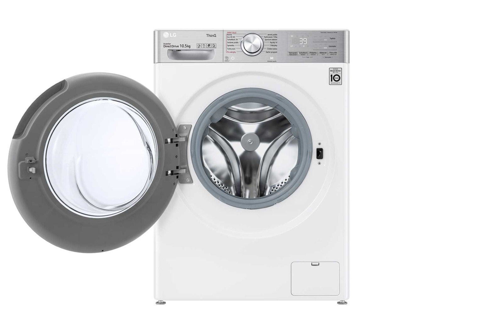LG F610V10RW2W washing machine Front-load – image 2