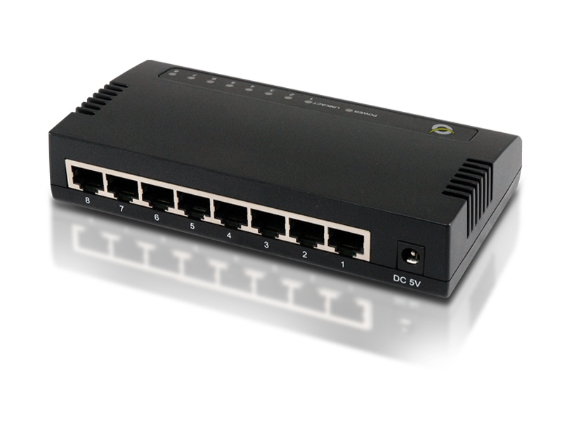 Conceptronic 8 port Gigabit switch – image 3