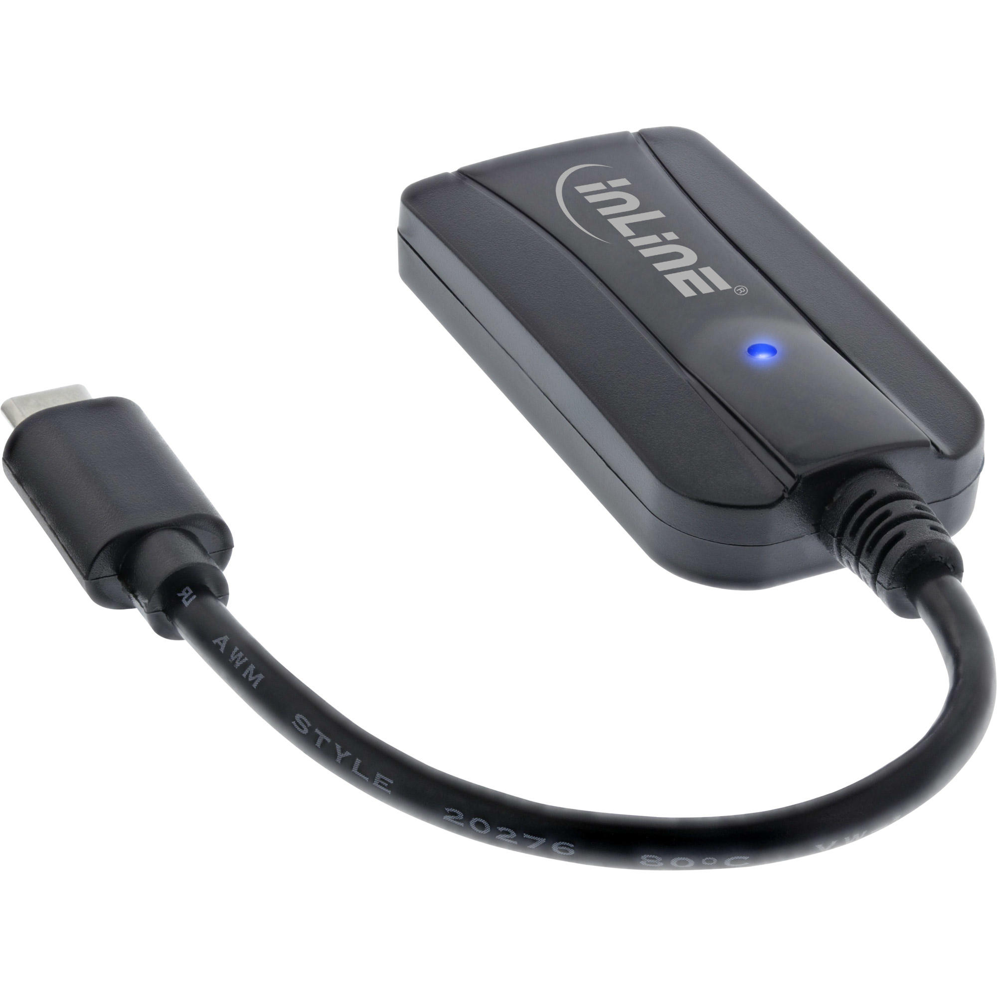 InLine Card reader USB 3.1 USB-C, for SD/SDHC/SDXC, microSD, UHS-II compatible – image 2