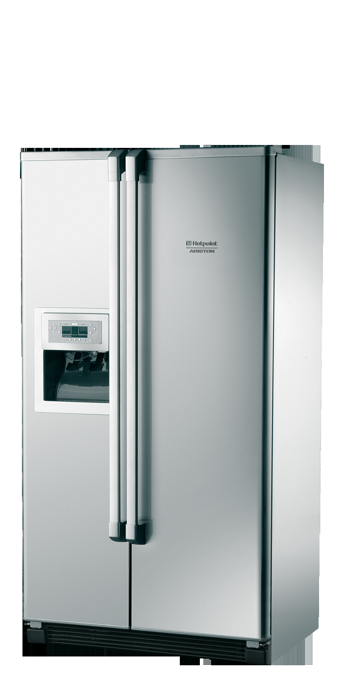 Hotpoint MSZ802D/HA side-by-side refrigerator Freestanding Stainless steel