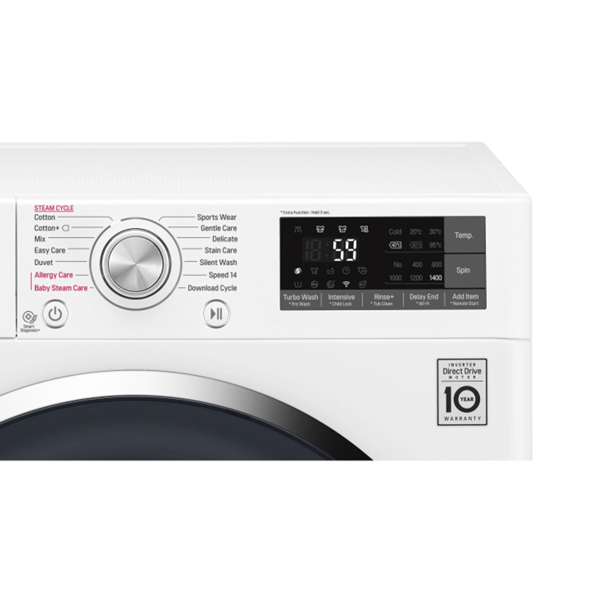 LG F2J7HY1W washing machine Front-load – image 6