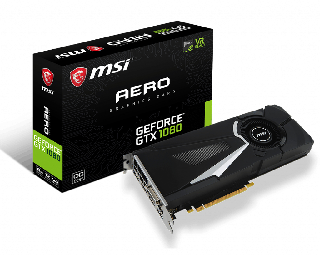 MSI GTX 1080 AERO 8G OC – image 1