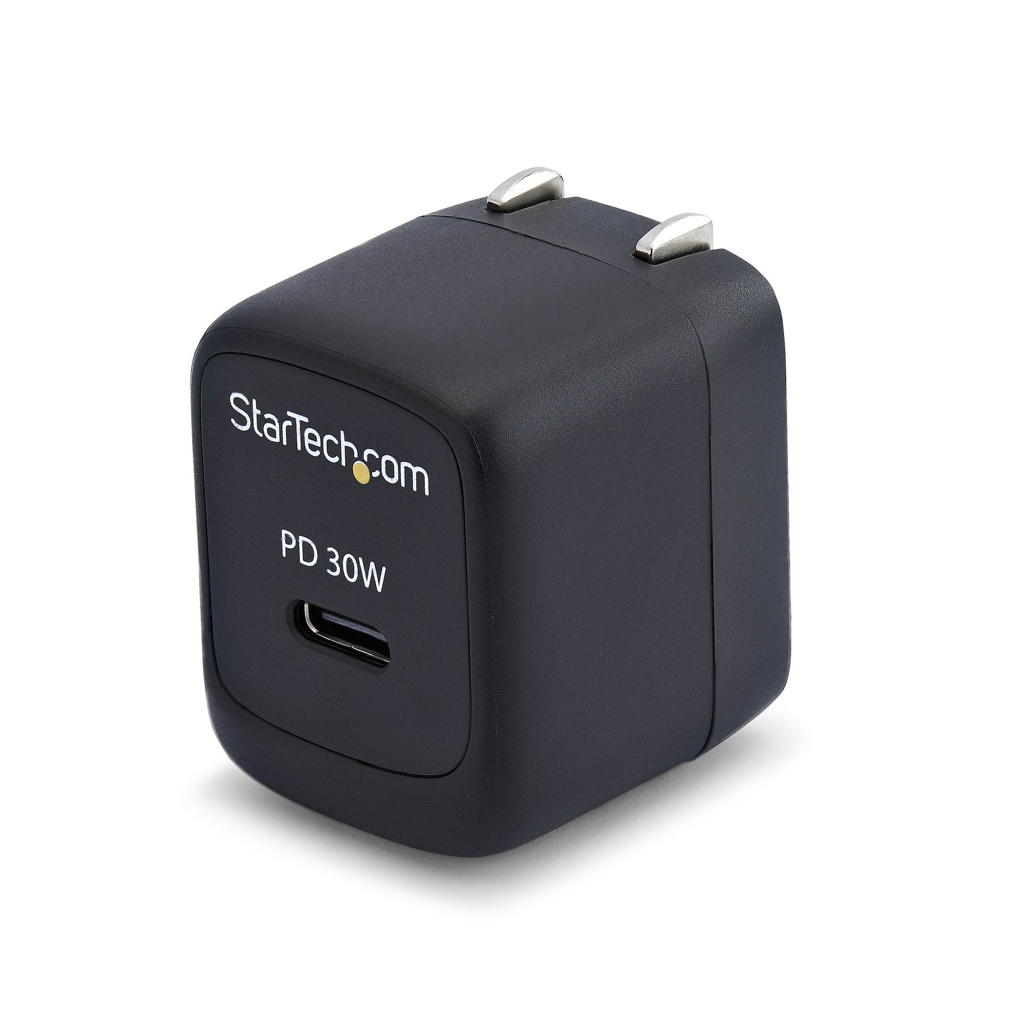 StarTech.com 30W USB‑C Wall Charger, Portable GaN Charger with USB Power Delivery Fast Charging, GaN – image 3