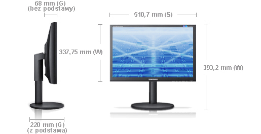 Samsung B2240EW computer monitor – image 7