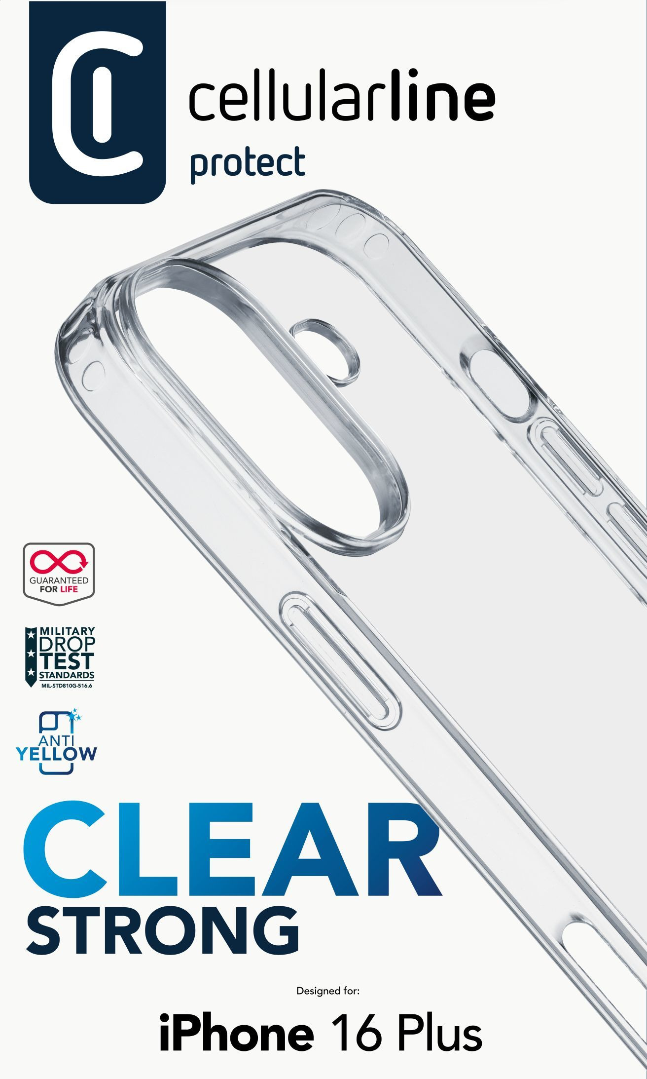 Cellularline Clear Strong - iPhone 16 Plus – image 2