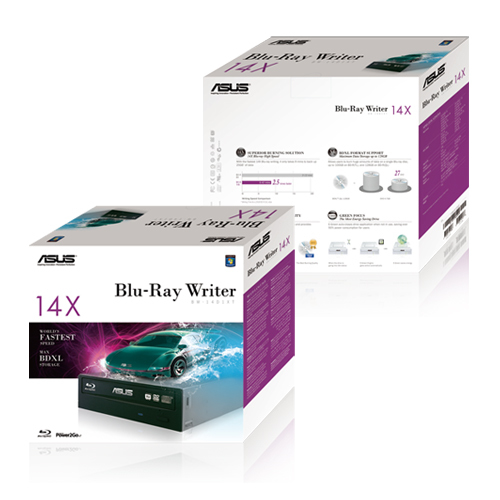 ASUS BW-14D1XT/BLK optical disc drive Black – image 2