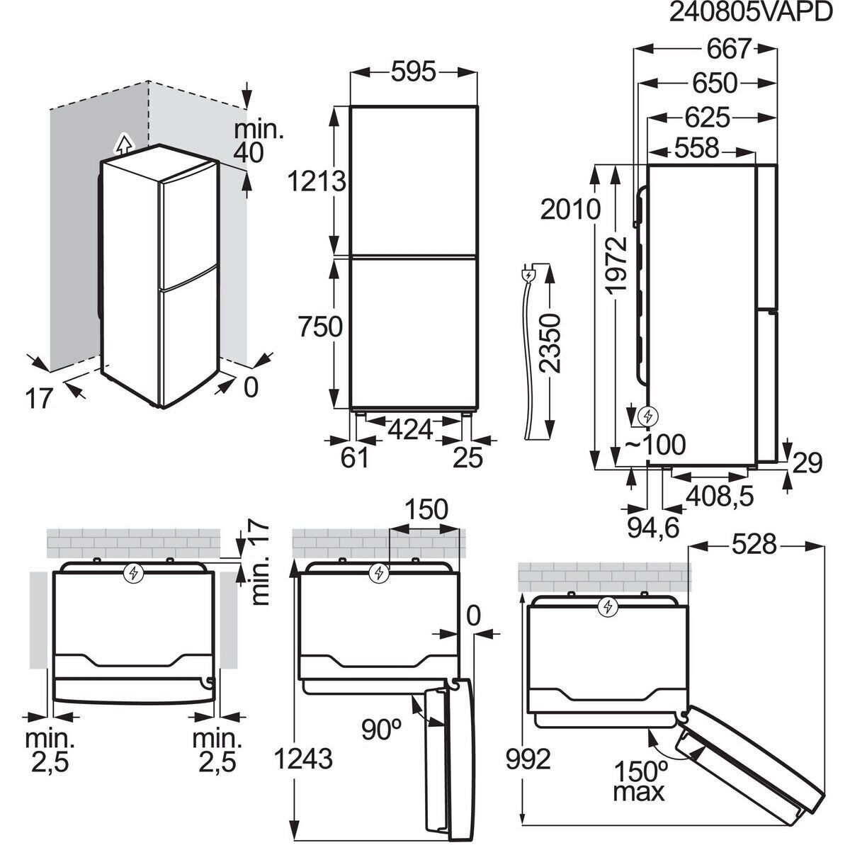 Electrolux LNT6ME36W2 Freestanding – image 9