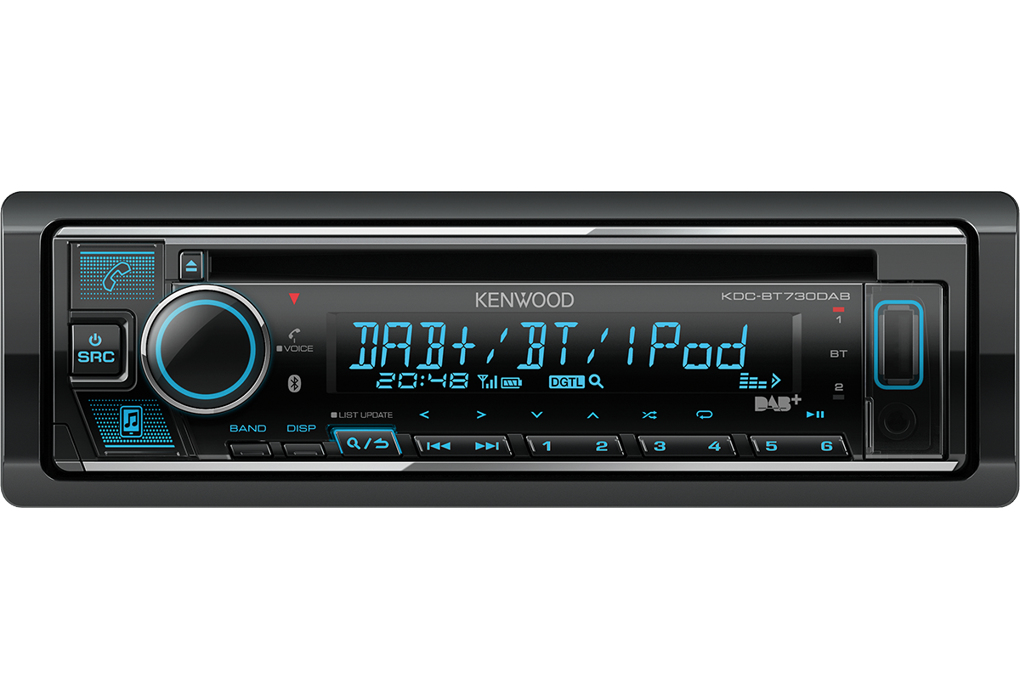 Kenwood KDC-BT730DAB car media receiver Black – image 1