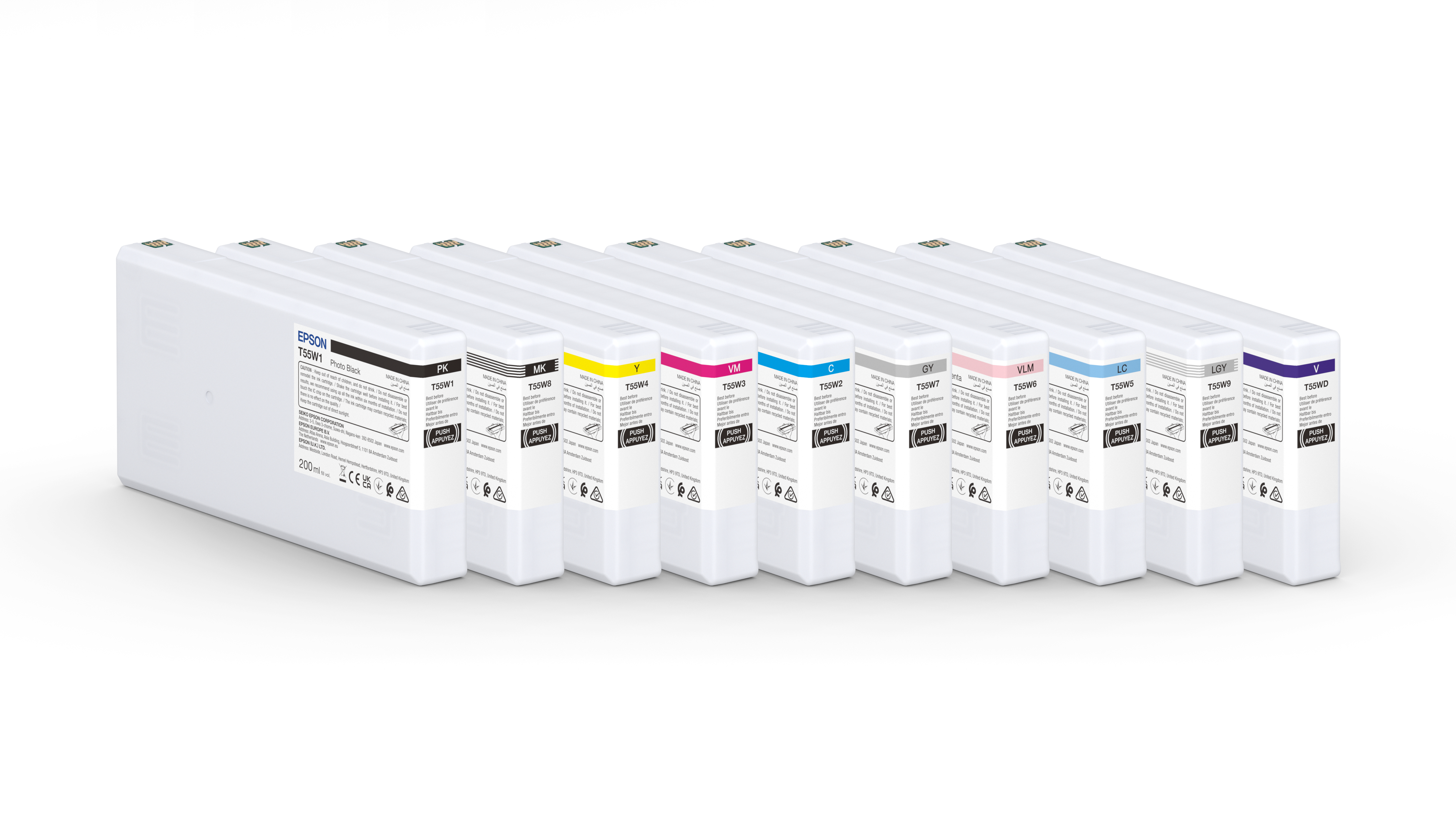 Epson T55W8 Matte Black Ink Cartridge
