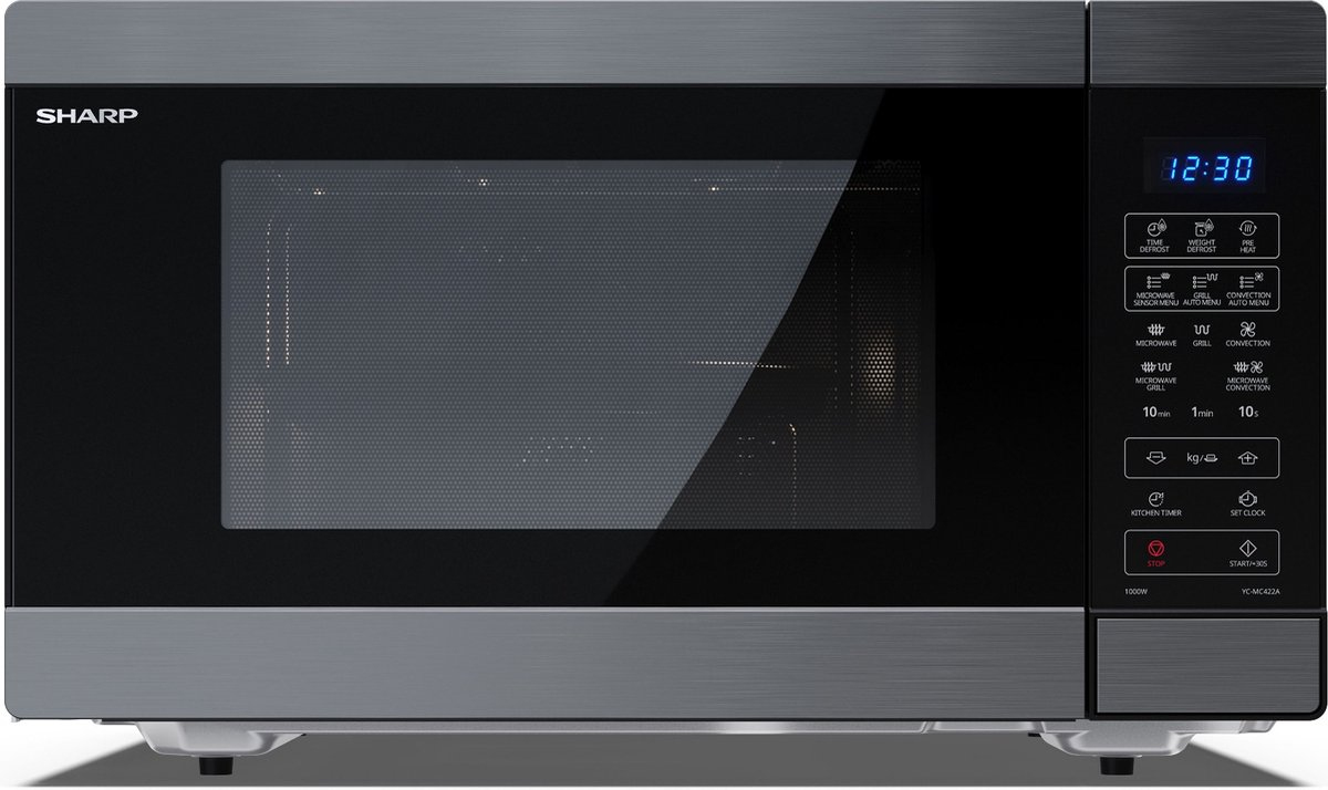 Sharp YC-MC422AE-SB — vue 1 sur 2