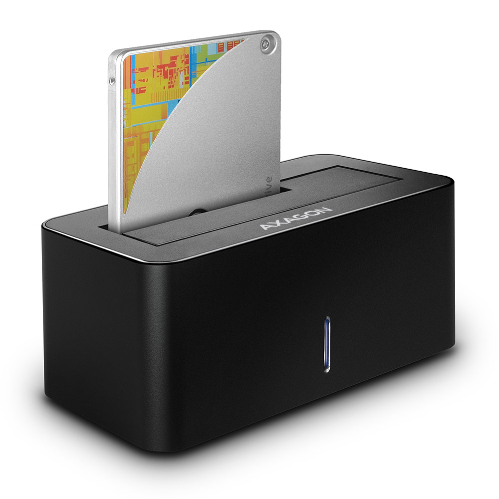 Axagon ADSA-SN storage drive docking station USB 3.2 Gen 1 (3.1 Gen 1) Type-A Black – image 2