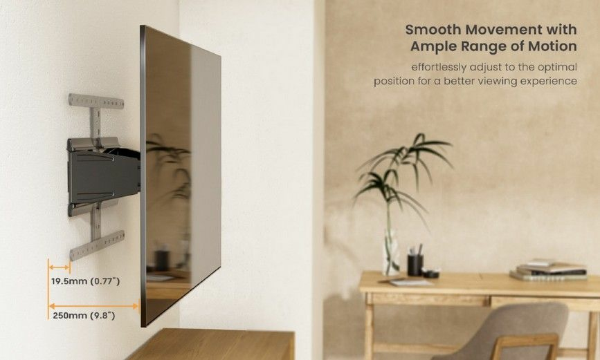 Equip 43"-90" Ultra-Slim Full Motion TV Wall Mount Bracket – image 8