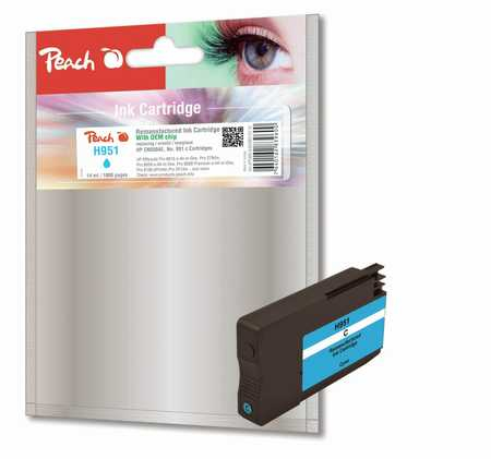 Peach 319119 ink cartridge 1 pc(s) Cyan