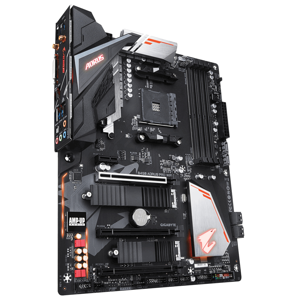 GIGABYTE B450 AORUS PRO WIFI (rev. 1.0) – image 3
