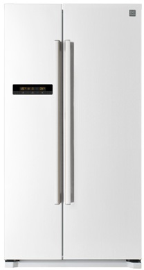 Daewoo FRN-X22B5CW side-by-side refrigerator Freestanding
