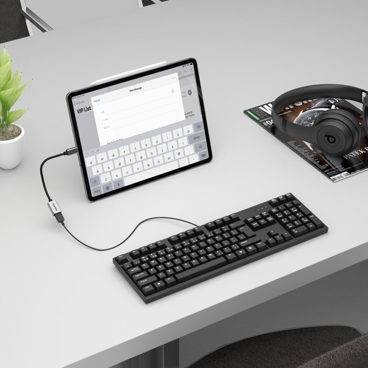 Marmitek Connect USB C to USB-A - USB-C to USB-A adapter – image 5
