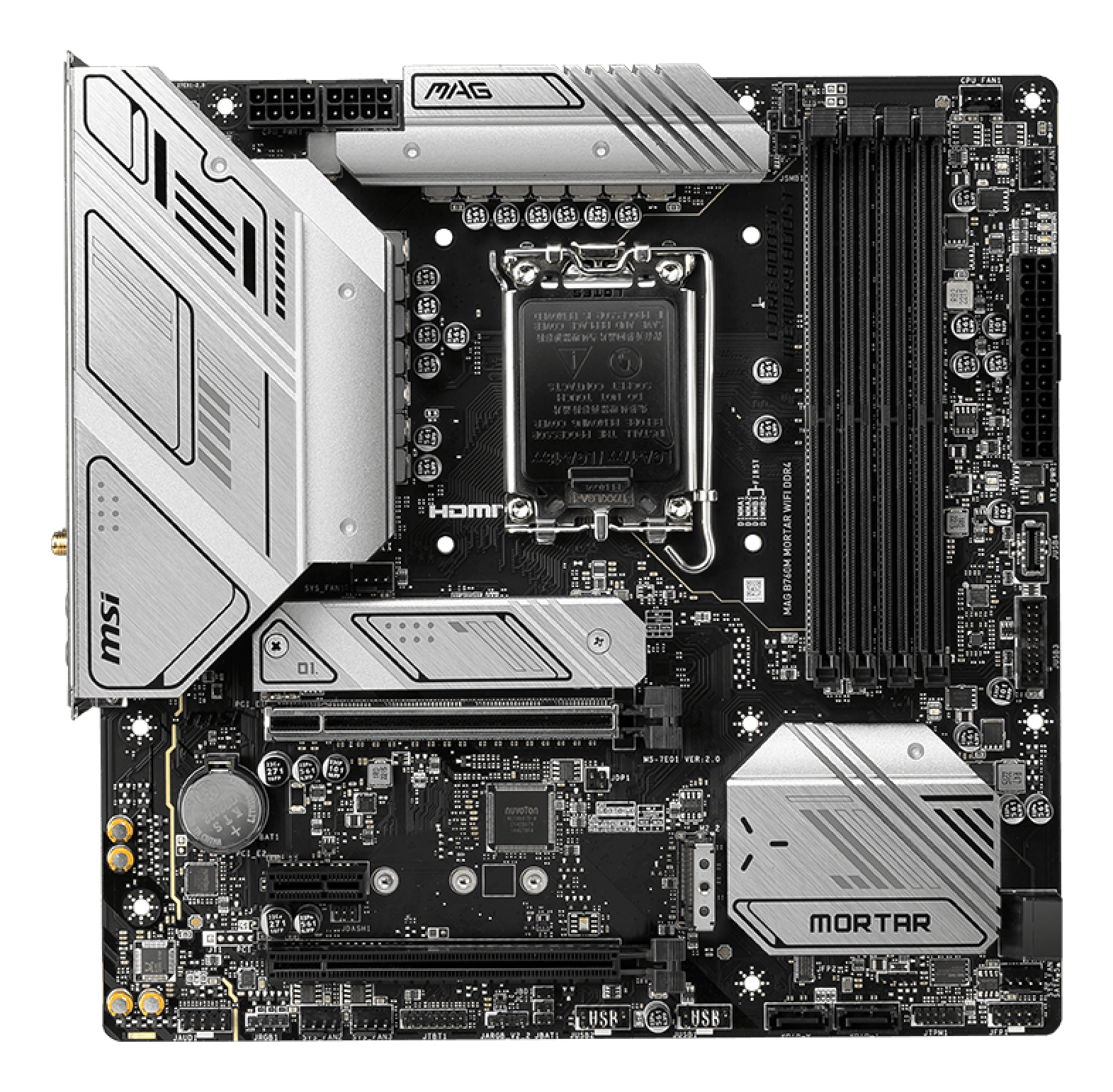MSI MAG B760M MORTAR WIFI DDR4 – image 2