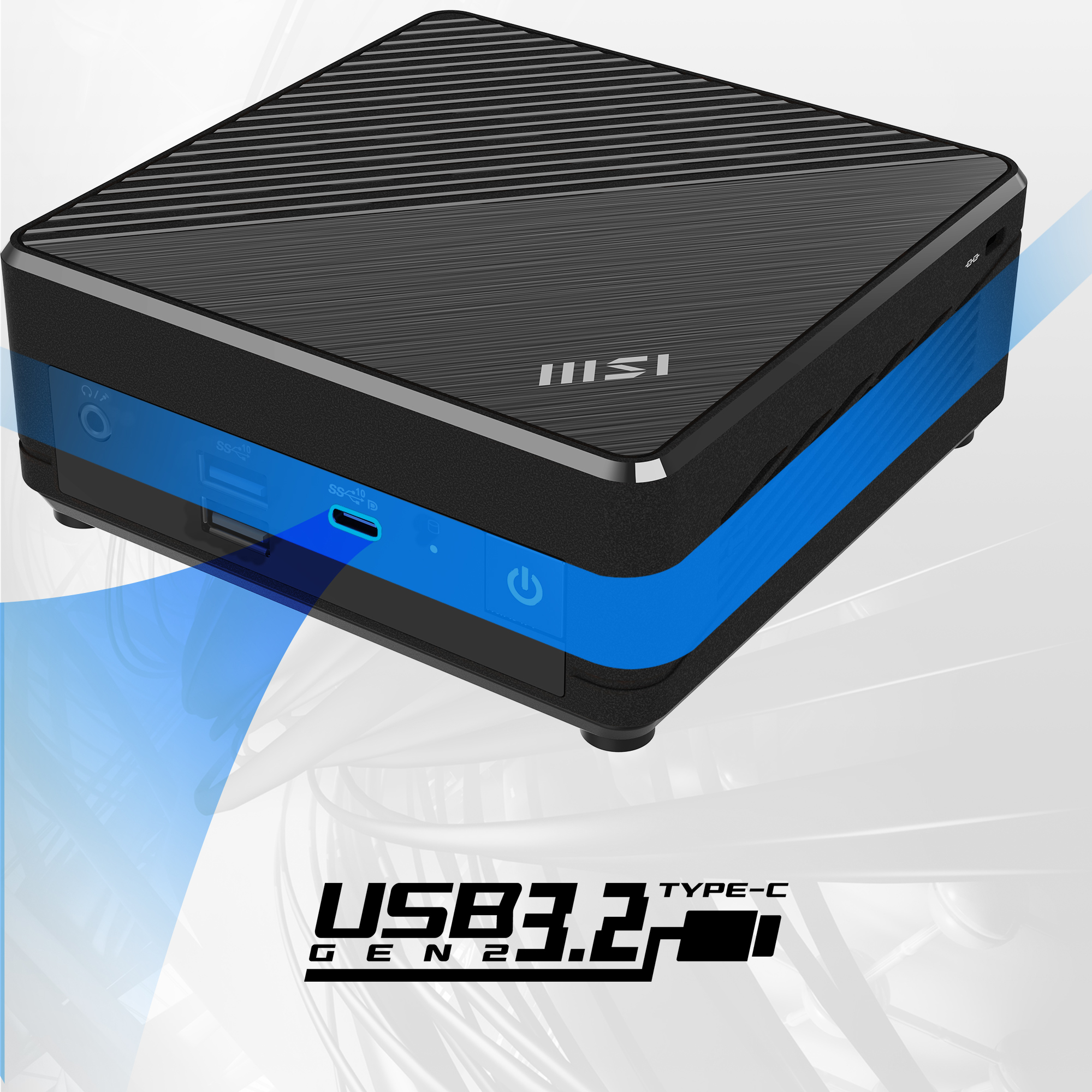 MSI Cubi N ADL Intel N100 Barebone, NUC, SFF, Mini Computer, HTPC, (NO RAM, NO Storage, NO OS), UHD Graphics/Type C/HDMI/DisplayPort/Dual LAN/WiFi 5/BT 5.1/VESA image 22