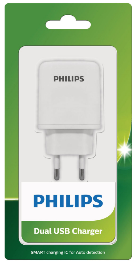 Philips SCB4400NB/59 mobile device charger Universal White AC Indoor