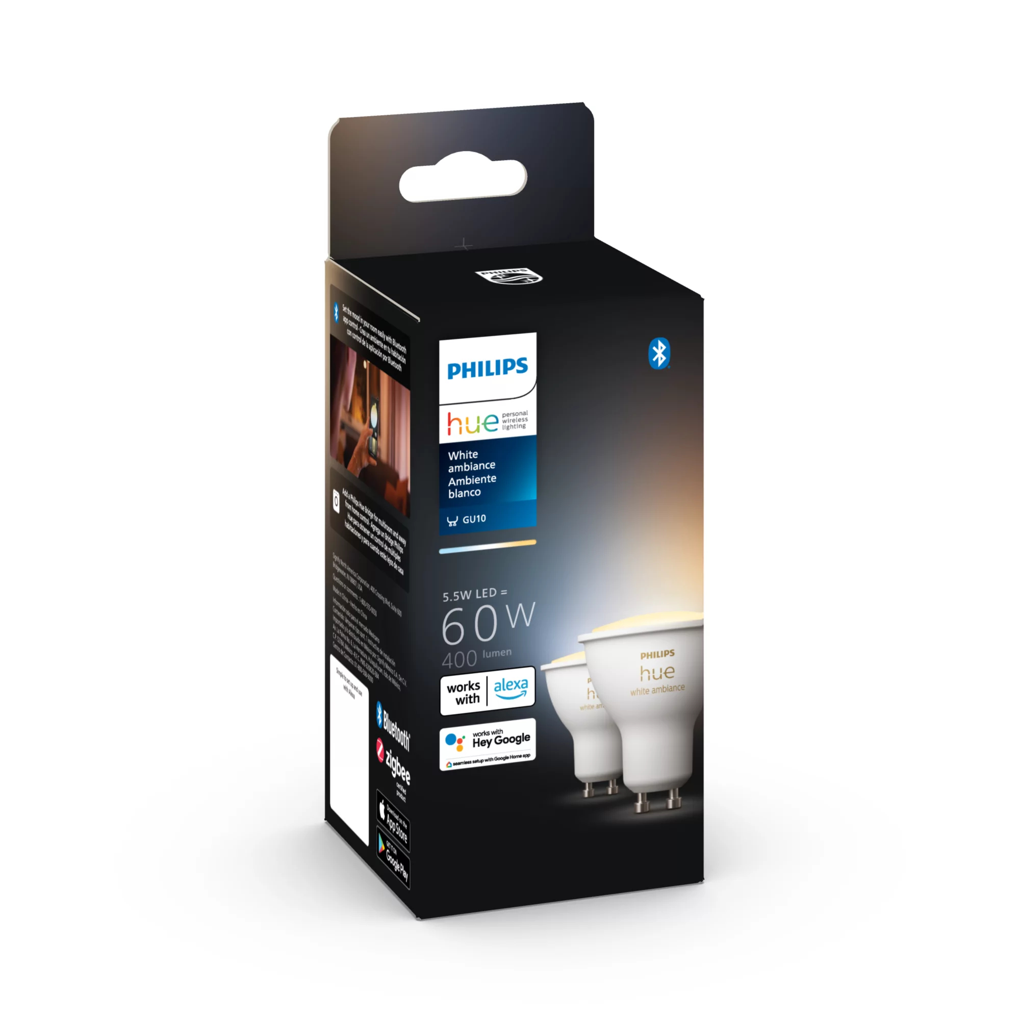 Philips by Signify Philips Hue White ambience 046677542405 smart lighting Smart lighting spot Bluetooth/Zigbee – image 3