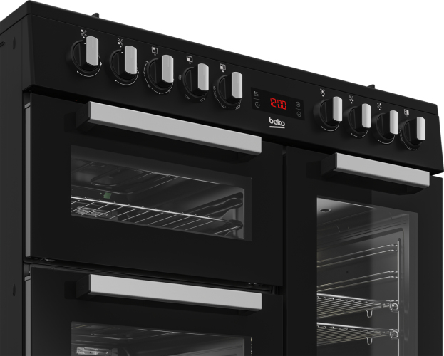 Beko PS235315DB cooker Freestanding cooker Electric Gas Black – image 5