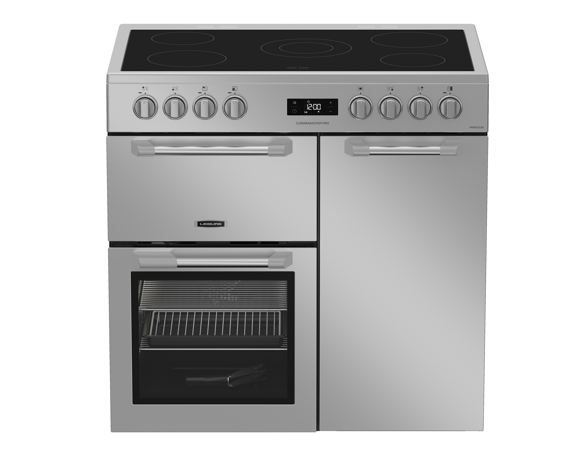 Leisure PR90C530X 90cm Electric Range Cooker with Three Ovens – image 6