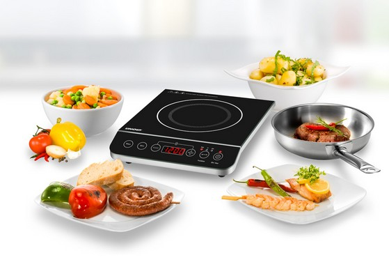 Unold 58105 hob Black, Stainless steel Countertop – image 7