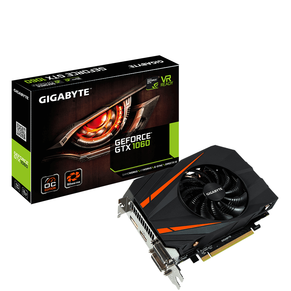 GIGABYTE GTX 1060 Mini ITX OC 3G