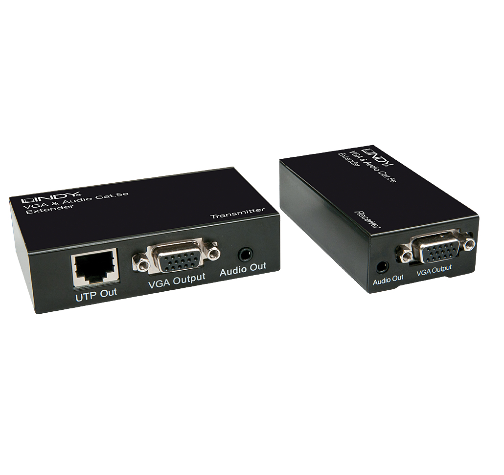 Lindy 300m Cat.6 VGA and Audio Extender – image 2