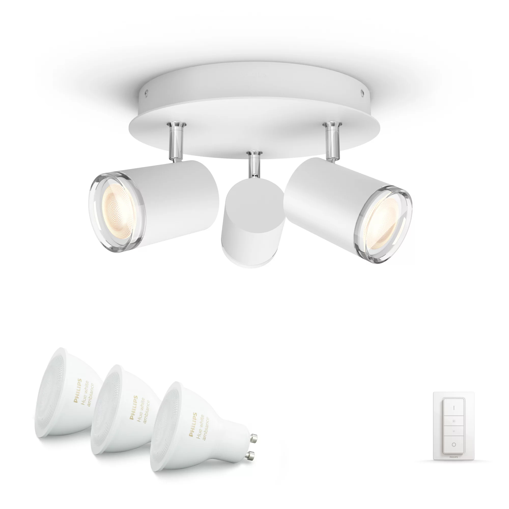 Philips by Signify Philips Hue White ambience Adore Bathroom ceiling spot light – image 2