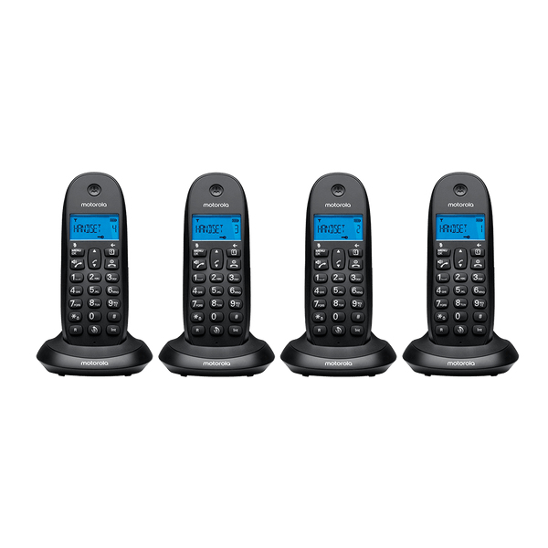 Motorola C1004LB+ telephone DECT telephone Black
