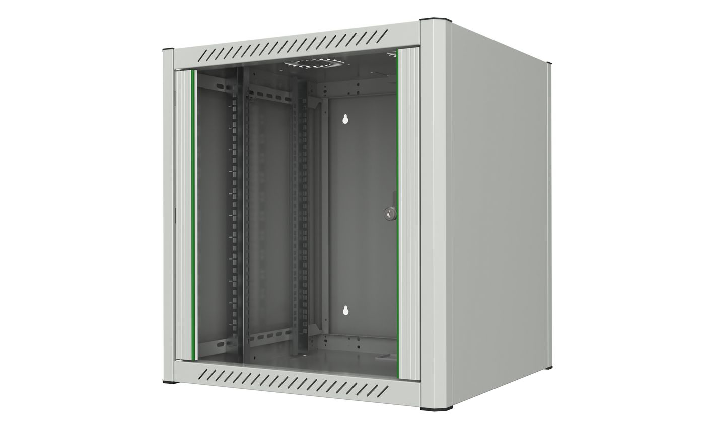 Lanview RWM12U56WH rack cabinet 12U Wall mounted rack White – image 1