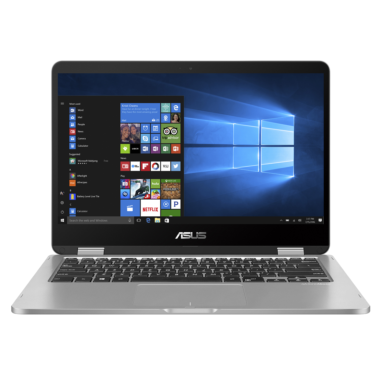 ASUS Vivobook Flip 14 TP401MA-BZ489WS laptop Intel® Celeron® N N4020 Hybrid (2-in-1) – image 1