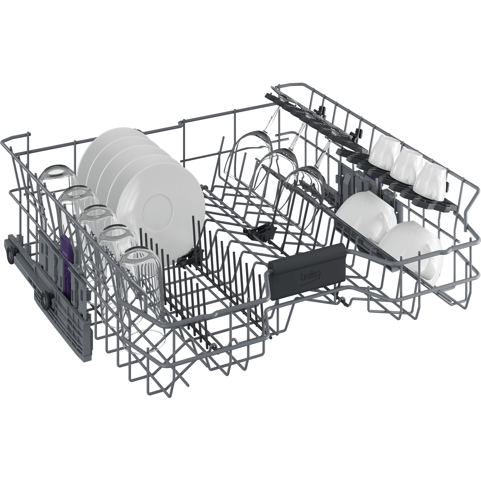 Beko DFN26220X2 dishwasher Freestanding 14 place settings – image 6
